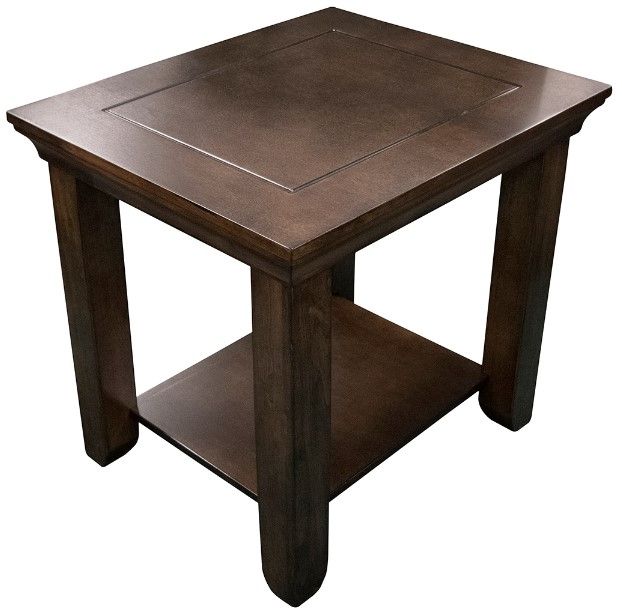 American Wholesale Furniture Jasper Brown End Table-0