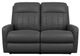 La-Z-Boy® Finley Onyx Leather Power Wall Reclining Loveseat with Headrest and Lumbar-1