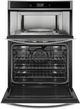 Whirlpool® 27" Stainless Steel Oven/Micro Combo Electric Wall Oven-1
