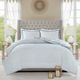 Olliix by Madison Park 3 Piece Blue King/California King Isla Cotton Printed Reversible Duvet Cover Set-3