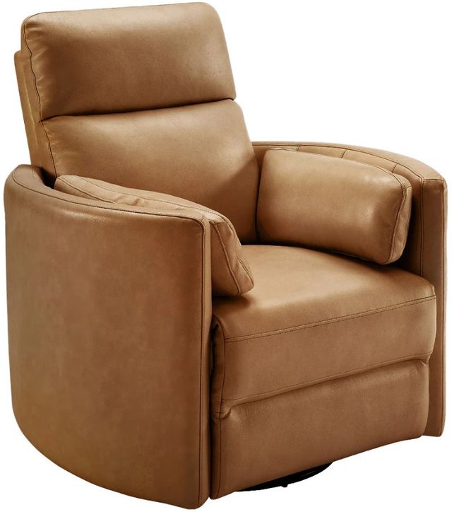 Parker House® Radius Vintage Caramel Power Swivel Glider Recliner-0