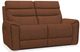 La-Z-Boy® Soren Cognac Leather Reclining Loveseat-0