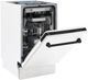 ZLINE Autograph Edition 18" White Matte Built In Dishwasher-3