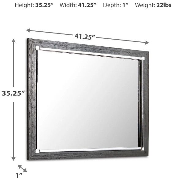 Signature Design by Ashley® Lodanna Gray Bedroom Mirror-3
