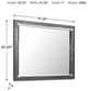 Signature Design by Ashley® Lodanna Gray Bedroom Mirror-2