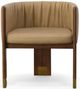 VIG Furniture Modrest Elati Tan Vegan Leather Dining Chair-1