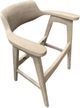 Nest Home Collections Wagner Sand/White Washed Arm Chair-1