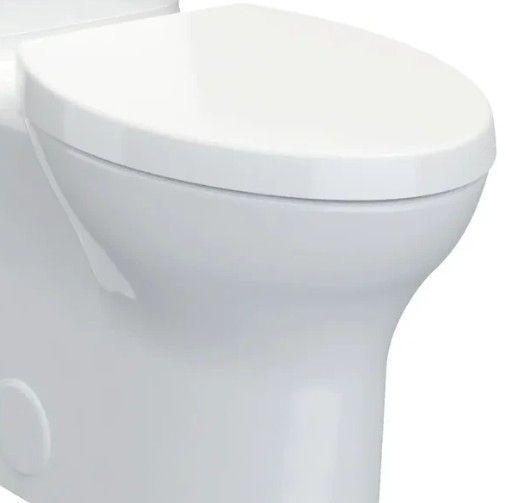 DXV Equility® Canvas White Toilet Tank Only with Left-Hand Trip Lever-1