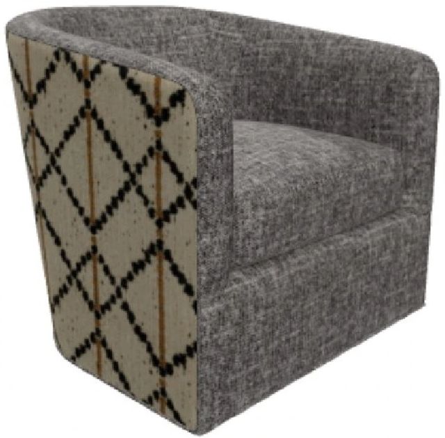Craftmaster® Customizable CM Modern 33" Swivel Glider-2