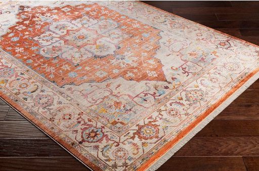 Surya Ephesians Burnt Orange 5'x8' Area Rug-4