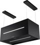 Faber Graziosa Isola 31" Matte Black Island Range Hood-0