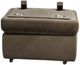 Corinthian Furniture Danielle Mushroom Ottoman with Caster-0