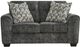 Signature Design by Ashley® Lonoke Gunmetal Loveseat-1