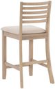 Linon Torino Gray Wash Ladder Back Counter Stool-5