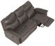 La-Z-Boy® James Walnut Leather Manual Reclining Sofa-3