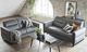 Stressless® by Ekornes® Customizable Fiona 2 and Half-Seater Sofa with Wood Trim and Legs-1