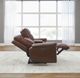 Liberty Furniture Avery Cognac Power Reclining Loveseat with Console-3