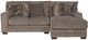 Jackson Furniture Kingston 2-Piece Pewter Right Arm Facing Sectional and Chaise-1