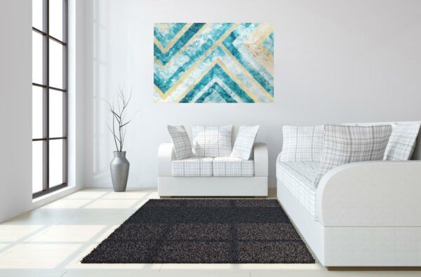 Classy Art Style 3 Tempered Glass plus Foil Wall Art-3