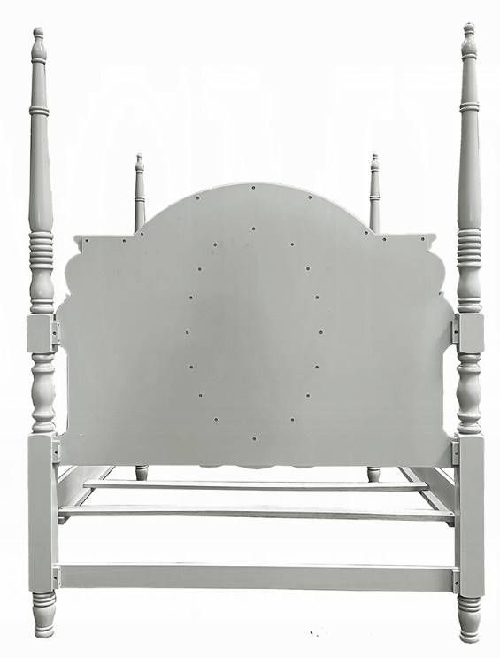 ACME Furniture Flora Gray Full Poster Bed-3