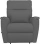 La-Z-Boy® Norton Blue Grey Leather Manual Wall Recliner-1