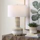 Uttermost® Armitage Speckled Matte Table Lamp-2