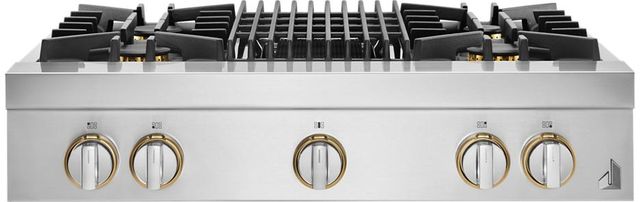 JennAir® RISE™ 36" Stainless Steel Natural Gas Rangetop-0