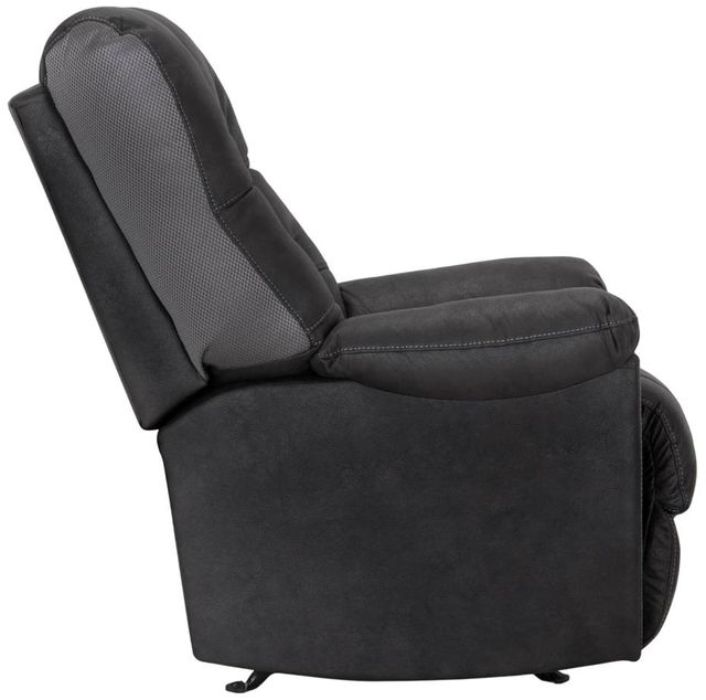 Franklin™ Trilogy Commodore Charcoal Manual Rocker Recliner-2