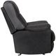 Franklin™ Trilogy Commodore Charcoal Manual Rocker Recliner-2