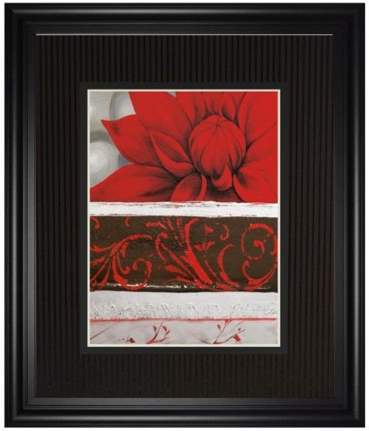 Classy Living Jasmin Zara Copley Sumptuous Red Wall Art-0