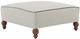 Best® Home Furnishings Customizable Erin & Ben Co. Renelle Cocktail Ottoman with Dark Walnut Legs-0