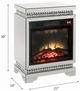 ACME Furniture Lotus Mirrored Fireplace-4