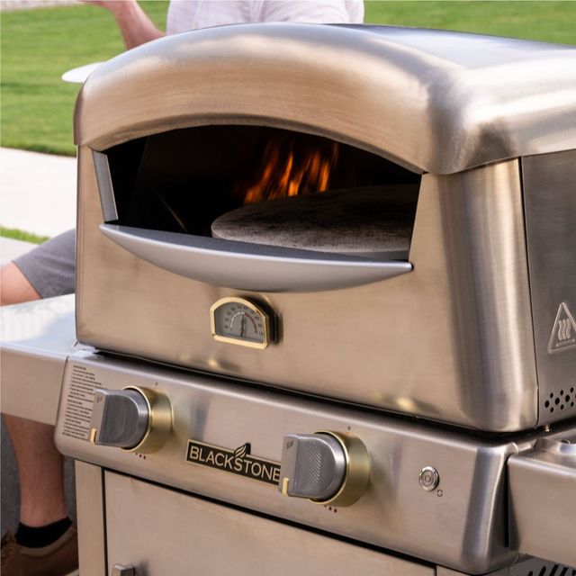 Blackstone® 56" Stainless Steel Pizza Oven -2