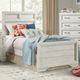 Westwood Design Foundry White Dove Youth Twin Panel Bed-2