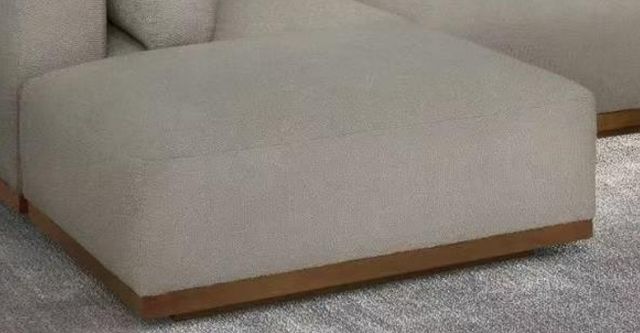 Legends Home Windsor Beige Ottoman-0