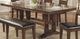 Winners Only® Brown Trestle Dining Table-0