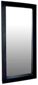 Dovetail Furniture Lian Black Stain Floor Mirror-0
