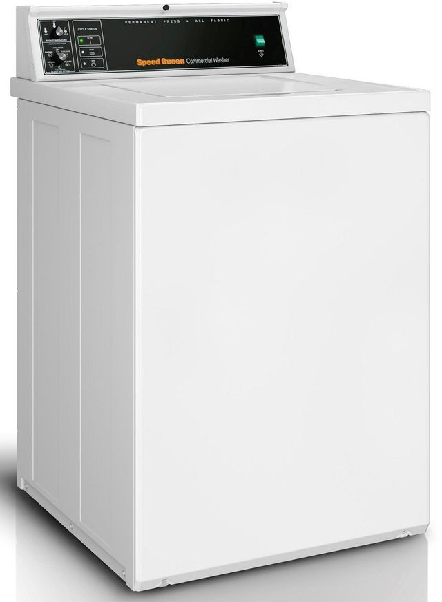 Speed Queen® Commercial 26" White Top Load Washer-2