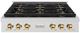 ZLINE Paramount Series 36" Stainless Steel Gas Rangetop with Polished Gold Accents-0