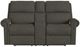 Flexsteel® Customizable Bernard Leather Power Reclining Loveseat with Console, Headrest and Lumbar-2