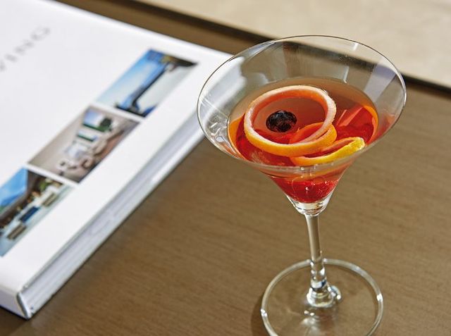 Lexington Home Customizable Ariana Savona Cocktail Ottoman with Slide-2