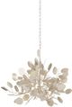 Currey & Company Lunaria Contemporary Silver Leaf Chandelier-3