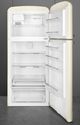 Smeg 50's Retro Style 32 in. 19.3 Cu. Ft. Cream Top Freezer Refrigerator-1