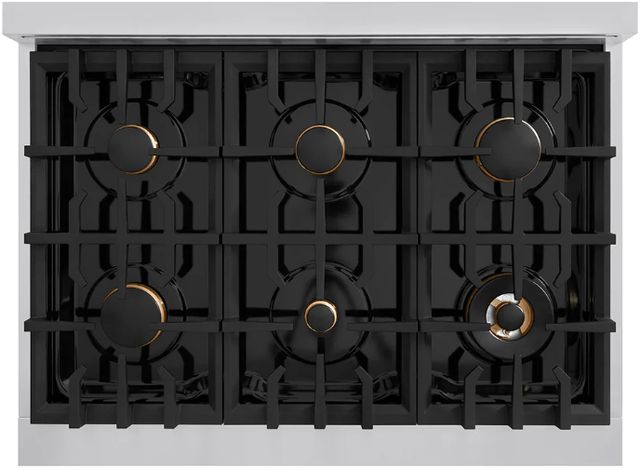 ZLINE Autograph Edition 36" Stainless Steel Gas Rangetop-2