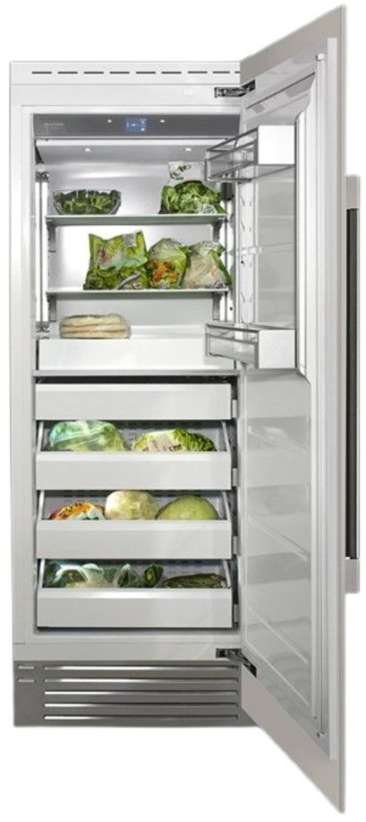 Fulgor Milano® 36" 21.5 Cu. Ft. Stainless Steel Built-In Column Freezer-2