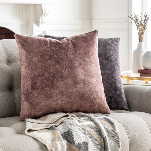 Surya Collins Rose 20"x20" Toss Pillow with Polyester Insert-4