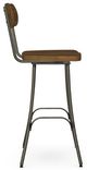 Amisco Customizable Bean Swivel Bar Stool-2