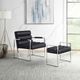 Mazin Furniture Juno Charcoal Accent Chair-4