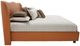 Michael Amini® 21 Cosmopolitan™ Diablo Orange California King Upholstered Wing Panel Bed-1