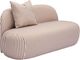 TOV Furniture Carraway Brown Stripes Loveseat-0